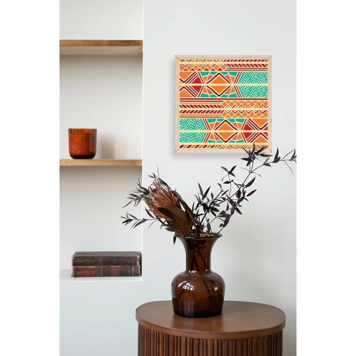Motif Ahşap Çerçeveli Tablo 50 x 50