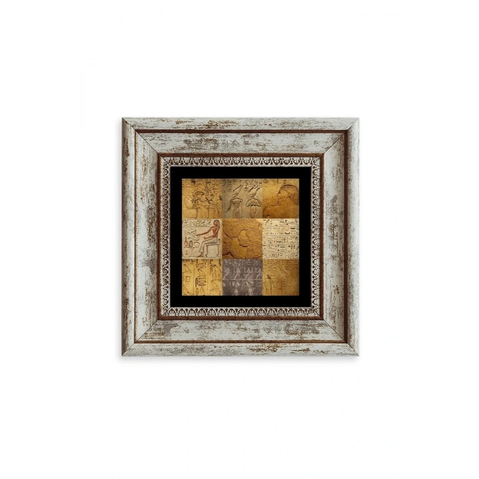 Mozaik Çerçeveli Taş Tablo 20 cm