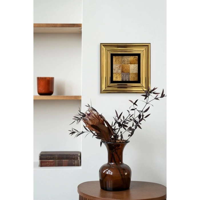 Mozaik Çerçeveli Taş Tablo 20 cm