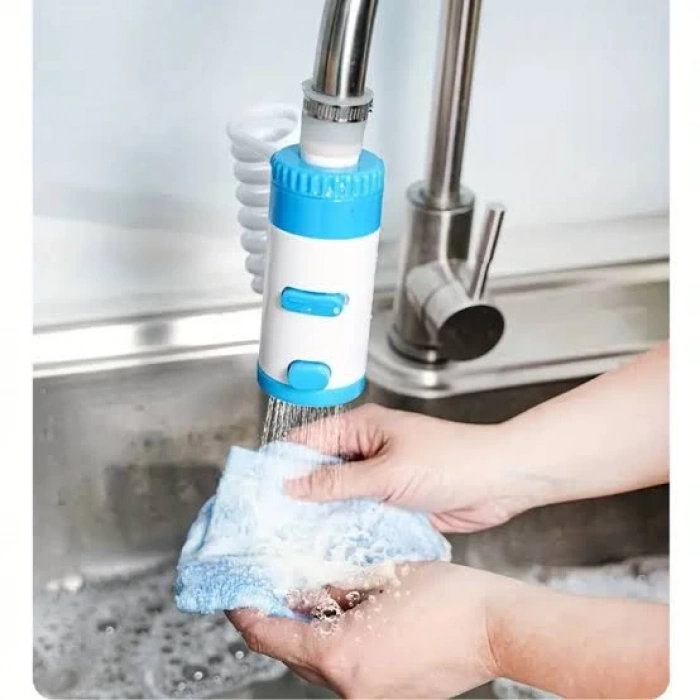 Multifunctional Faucet Extender and Soap Dispenser