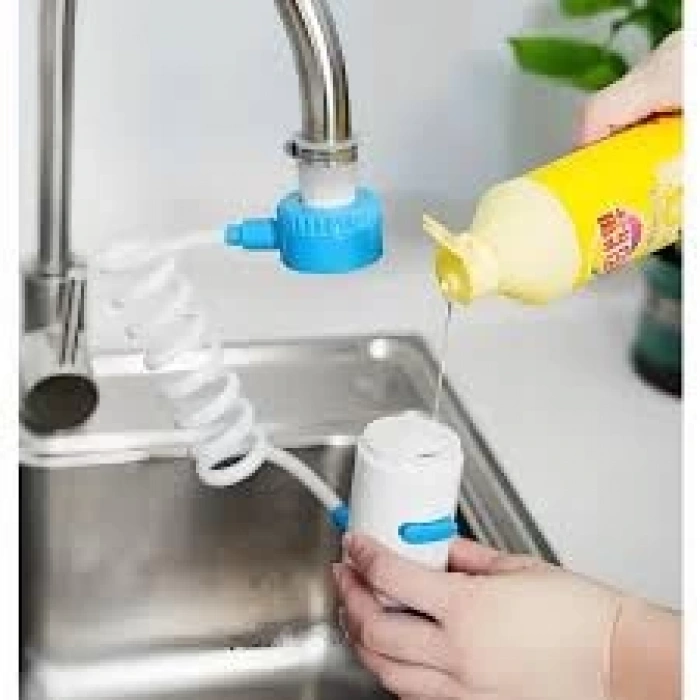 Multifunctional Faucet Extender and Soap Dispenser