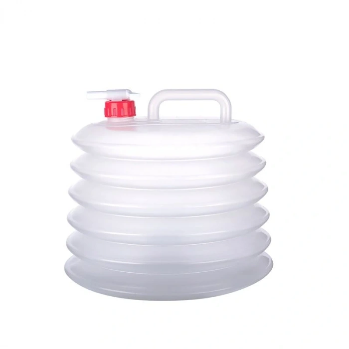 Foldable Water Container with Tap - Water Bucket - Camping Container 10 LT (5365)