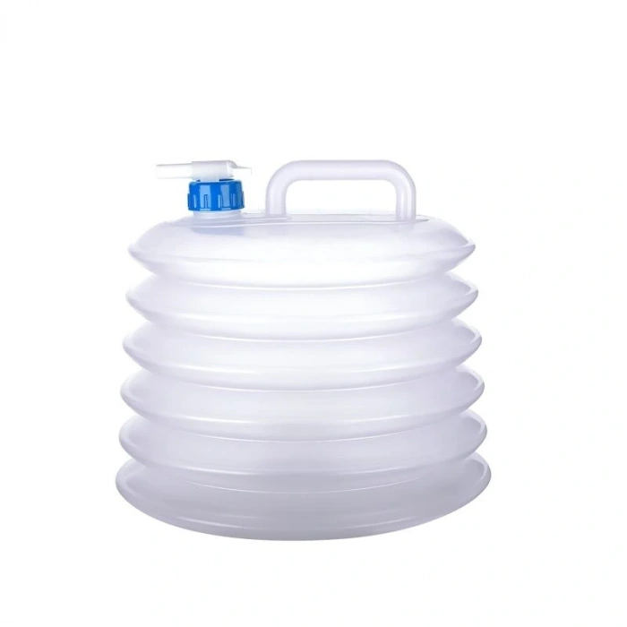 Foldable Water Container with Tap - Water Bucket - Camping Container 10 LT (5365)