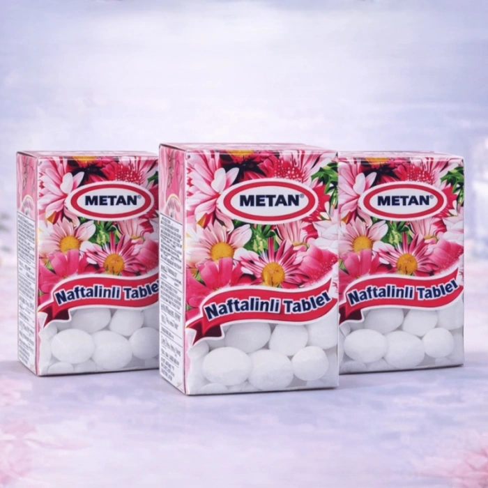 Naftalinli Tablet - Güve Kovucu - Dolap ve Çekmece Koruyucu