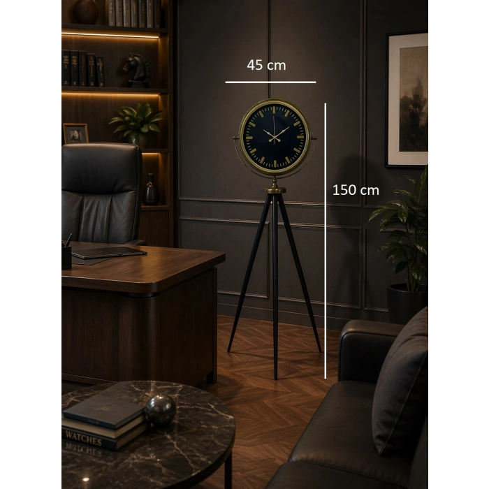 Nostalgia Chic Design Tripod Leg Clock