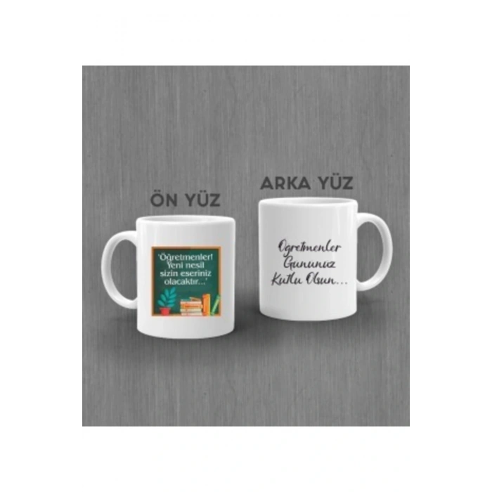 Öğretmenler Günü Kupa Bardak