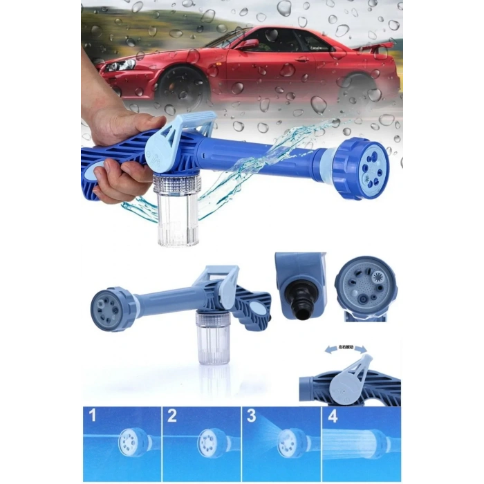 Car Wash Sprinkler Gun with Detergent Smart Tipsy Pressurized Garden (5365)