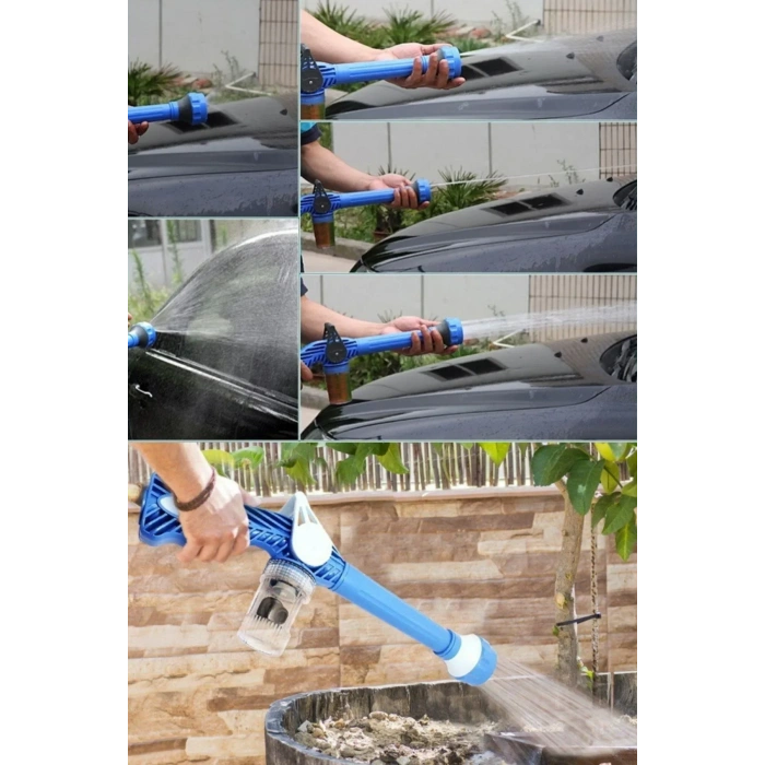 Car Wash Sprinkler Gun with Detergent Smart Tipsy Pressurized Garden (5365)