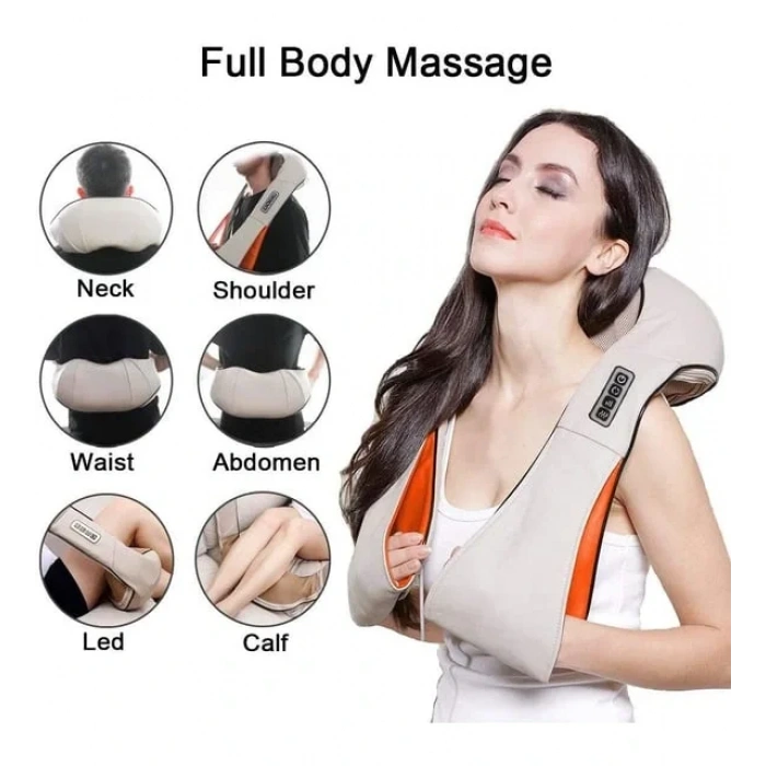 Ovmalı ve Isıtmalı Boyun Masaj Aleti (5365)