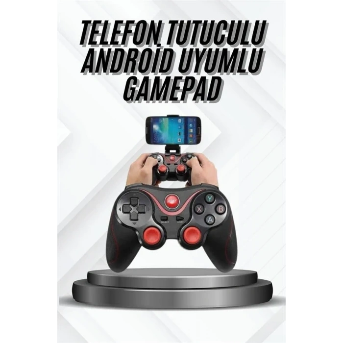 Oyun Tutucu Özellikli Gamepad Android Uyumlu 1 Adet