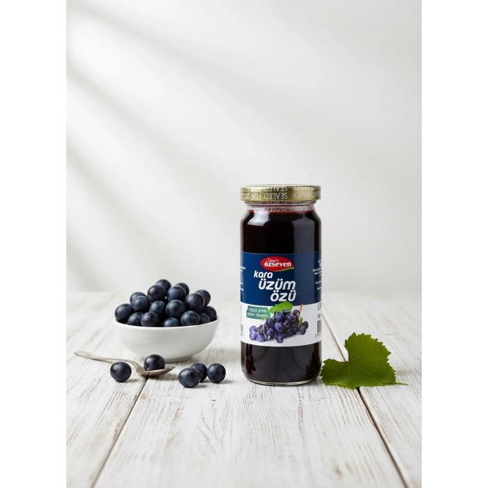 Özseven Kara Üzüm Özü 300gr - %100Doğal - Şeker İlavesiz
