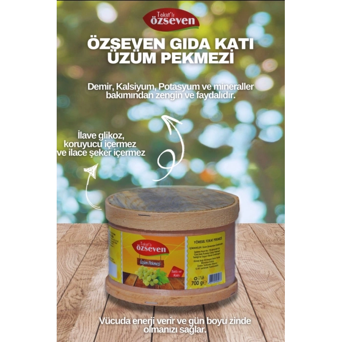 Özseven Katı Üzüm Pekmezi 700gr
