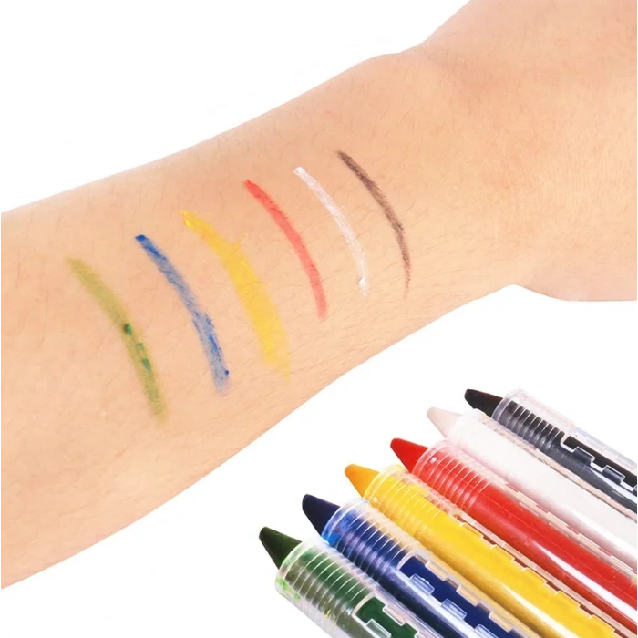 Clown Face Painting Set Pen Makeup Painting Set 6 Colors (5365)