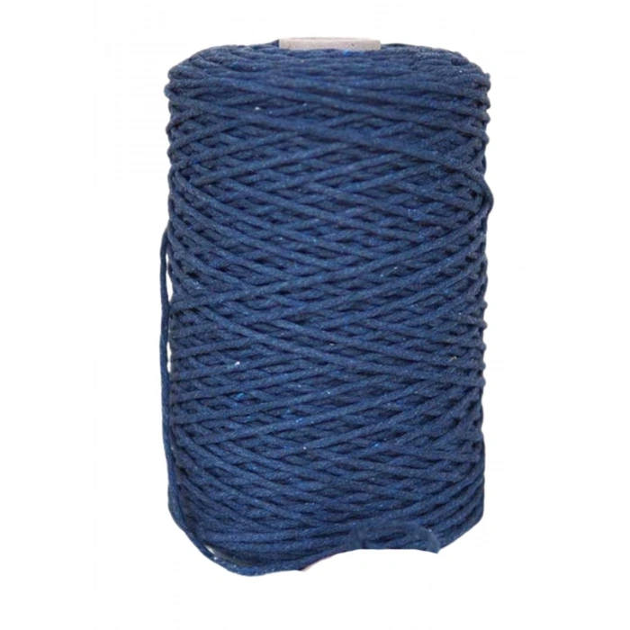 Pamuk Makrome 2 Mm İndigo