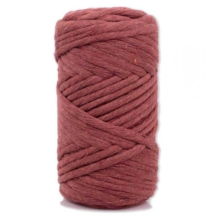 Pamuk Makrome 4 Mm İp Kiremit