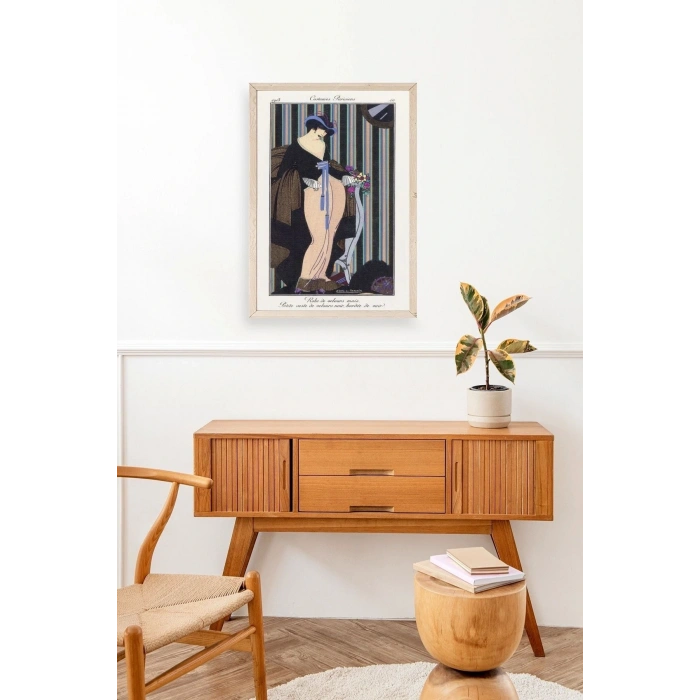 Paris Kostümleri Ahşap Çerçeveli Tablo 23 x 30