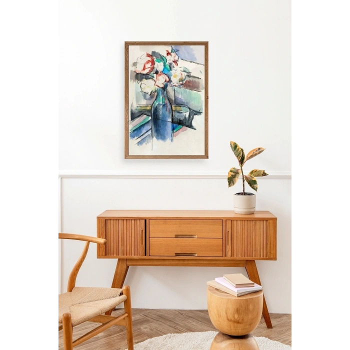 Paul Cézanne Ahşap Çerçeveli Tablo 30 x 42