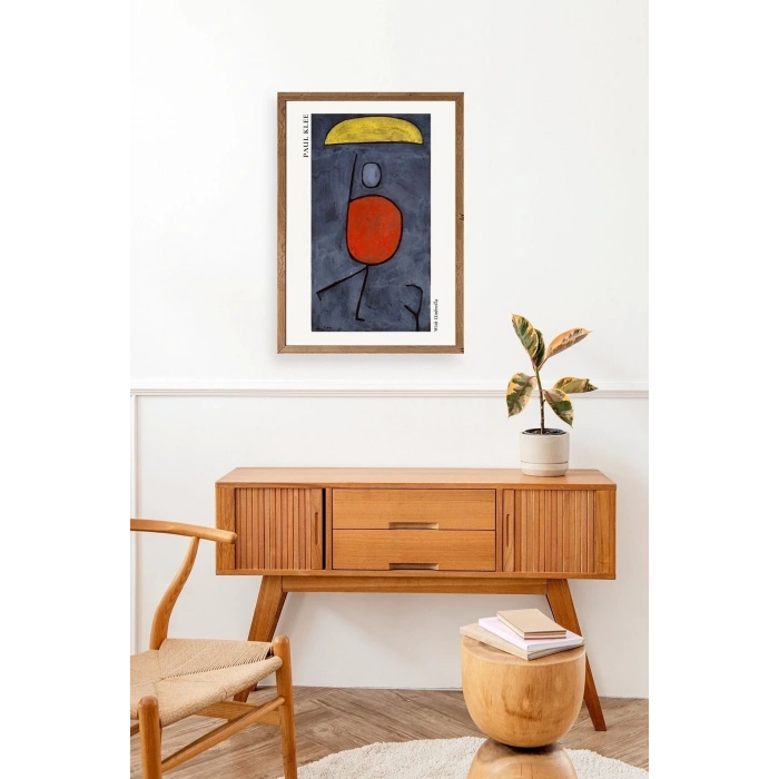 Paul Klee Ahşap Çerçeveli Tablo 50 x 70