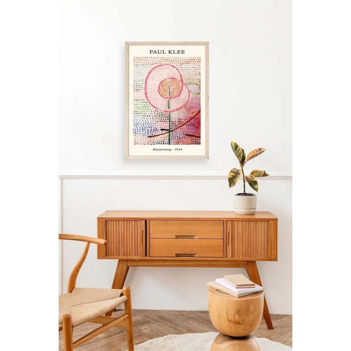 Paul Klee Ahşap Çerçeveli Tablo 50 x 70