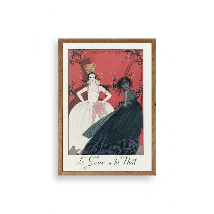 Paulette Duval Ahşap Çerçeveli Tablo 23 x 30