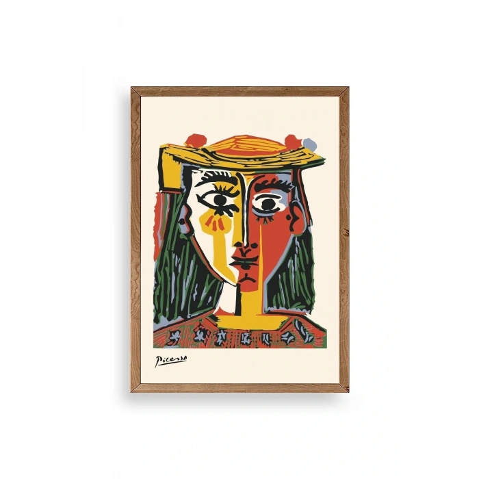Picasso Ahşap Çerçeveli Tablo 17 x 23