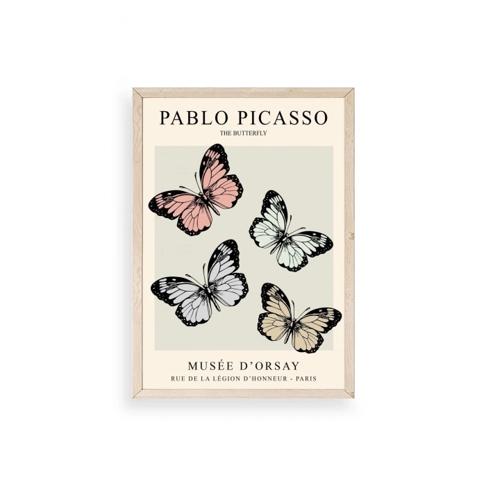 Picasso Ahşap Çerçeveli Tablo 17 x 23