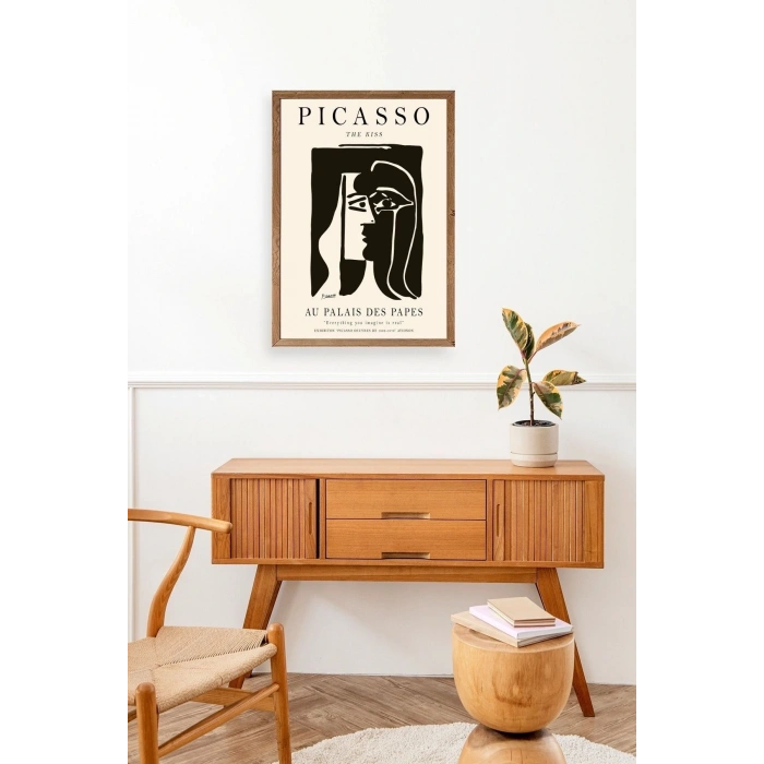 Picasso Ahşap Çerçeveli Tablo 17 x 23