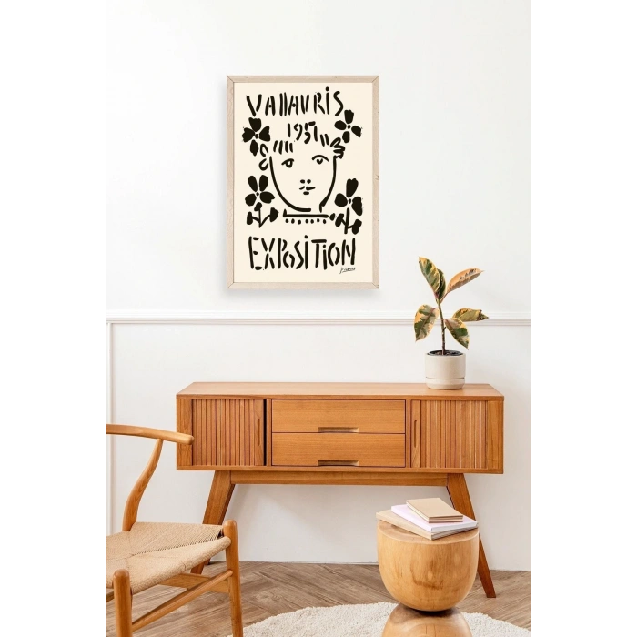 Picasso Ahşap Çerçeveli Tablo 17 x 23