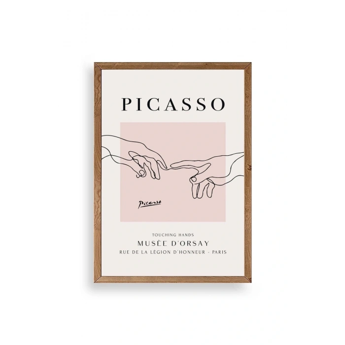 Picasso Ahşap Çerçeveli Tablo 23 x 30