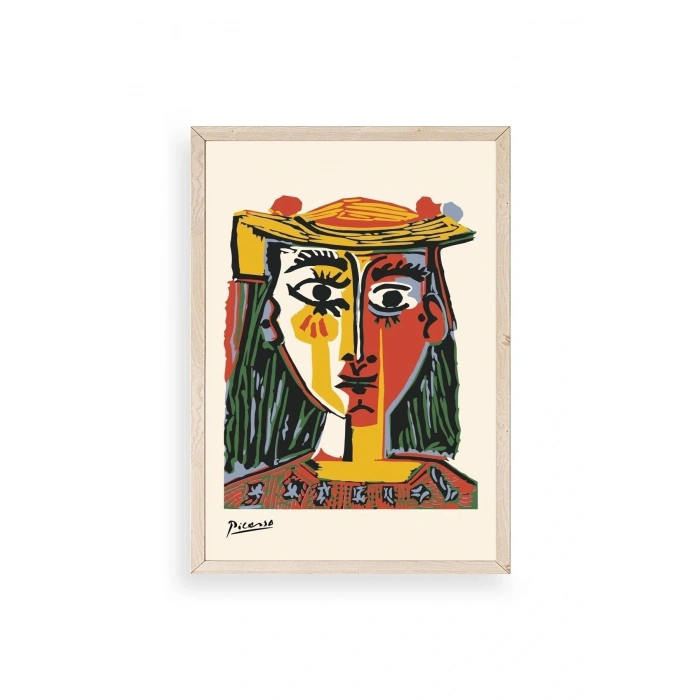 Picasso Ahşap Çerçeveli Tablo 23 x 30