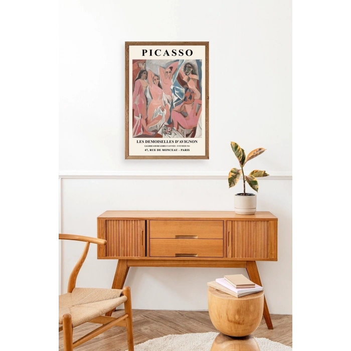 Picasso Ahşap Çerçeveli Tablo 23 x 30