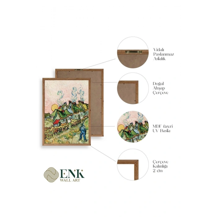 Picasso Ahşap Çerçeveli Tablo 23 x 30