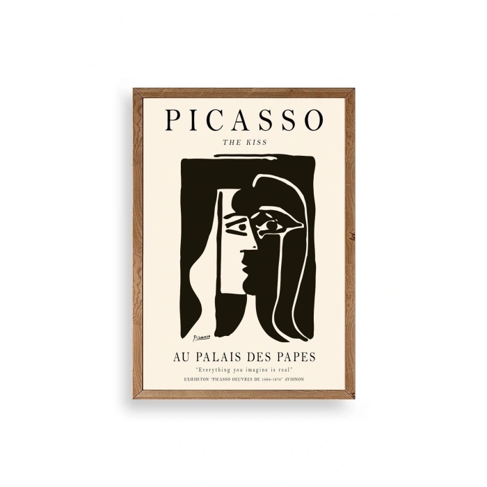 Picasso Ahşap Çerçeveli Tablo 30 x 42