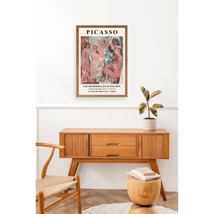 Picasso Ahşap Çerçeveli Tablo 30 x 42