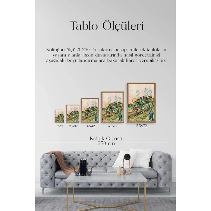 Picasso Ahşap Çerçeveli Tablo 30 x 42