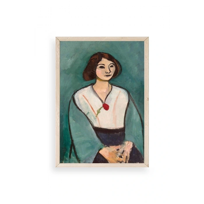 Picasso Ahşap Çerçeveli Tablo 50 x 70