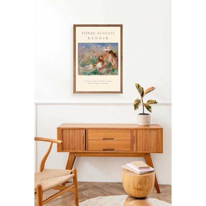 Pierre-Aguste Renoir Ahşap Çerçeveli Tablo 23 x 30