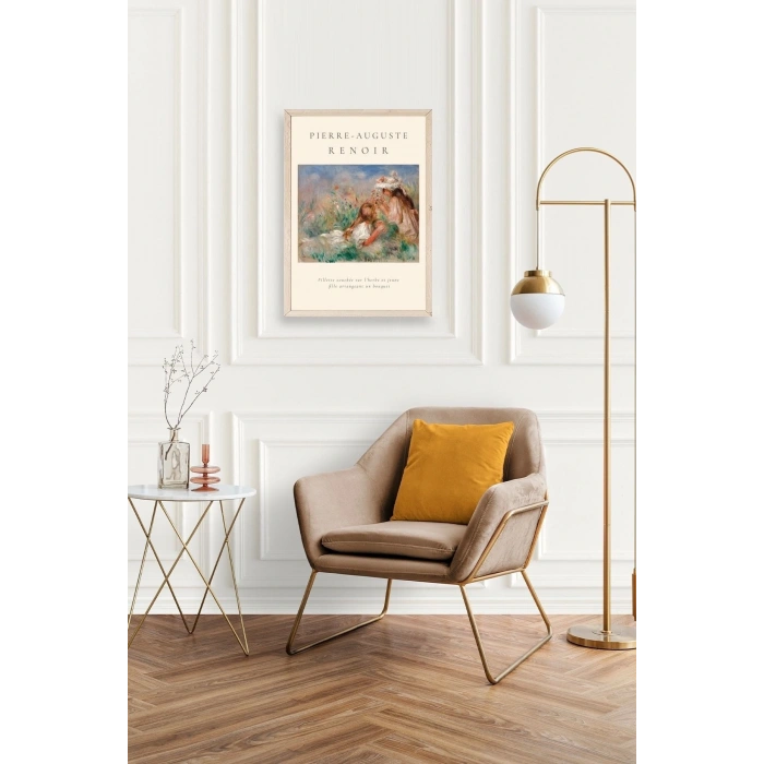 Pierre-Aguste Renoir Ahşap Çerçeveli Tablo 50 x 70