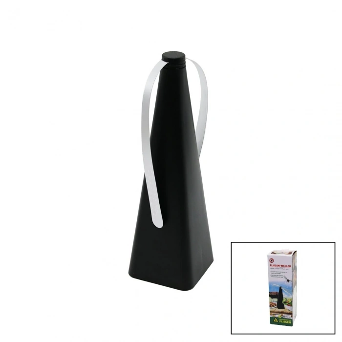 PİLLİ  SİNEK KAÇIRAN  PVC KANATLI  MAKİNE PİRAMİT ŞEKİL=TABAN=8 X 8CM  YÜKSEKLİK: 25CM (5365)