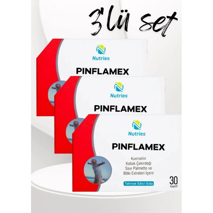 Pinflamex Eklem Destek Kapsülü 30’lu – 3’lü Ekonomik Set