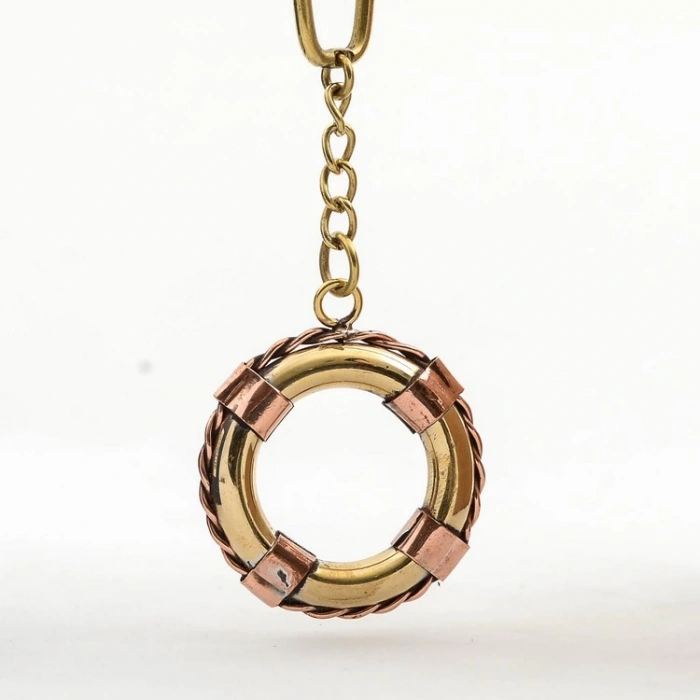 Brass Keychain Model 5