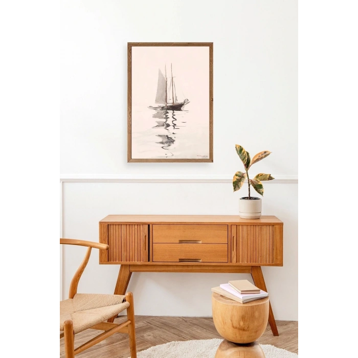 Plakaty Palma Ahşap Çerçeveli Tablo 23 x 30