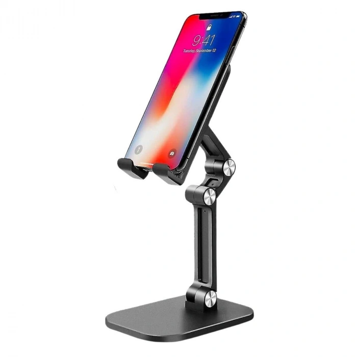 Plastik Ayarlanabilir Kaydırmaz Taban Telefon Tablet Standı (5365)