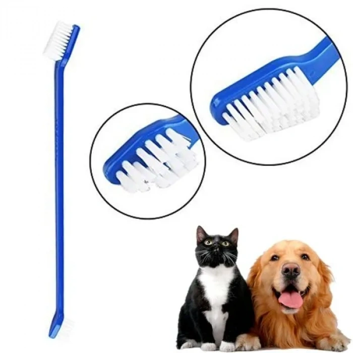 Plastik Köpek Diş Fırçası 3 Adet