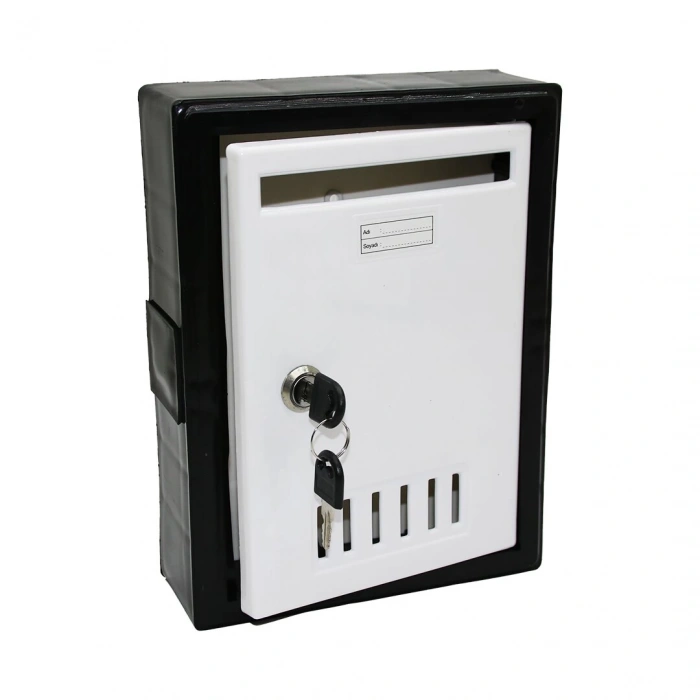 PLASTİK SİYAH POSTA KUTUSU (5365)