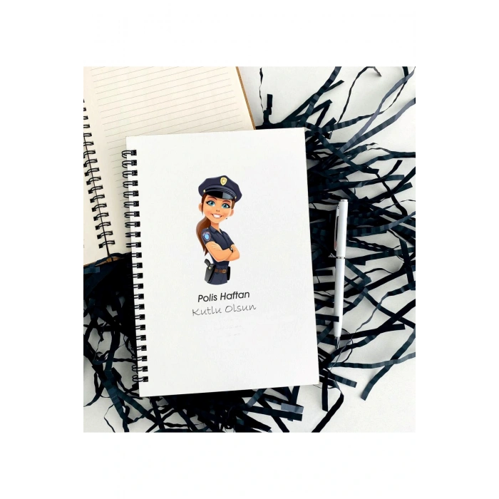 Polis Haftası Defter Kalem Seti - Kadın