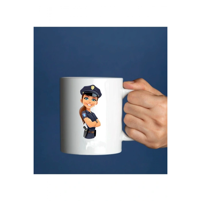 Polis Haftası Kupa Bardak - Kadın