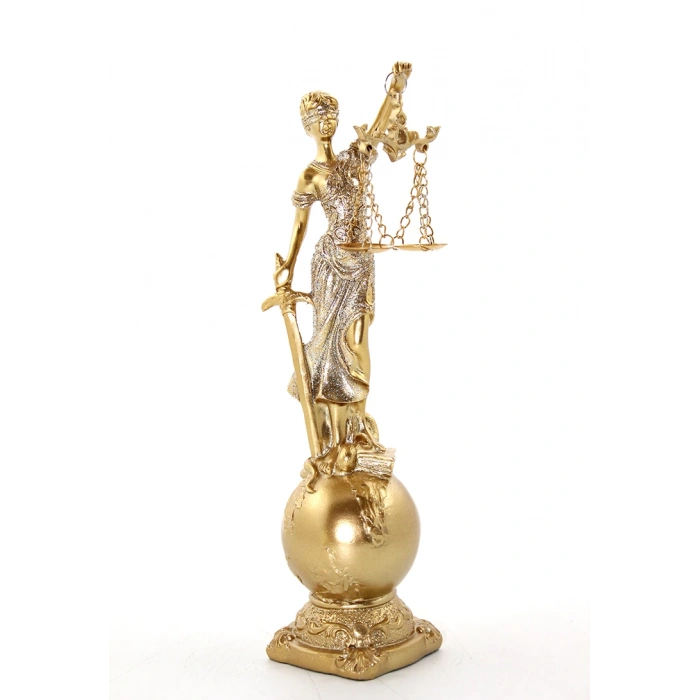 Polyester Justice Statue Model 1