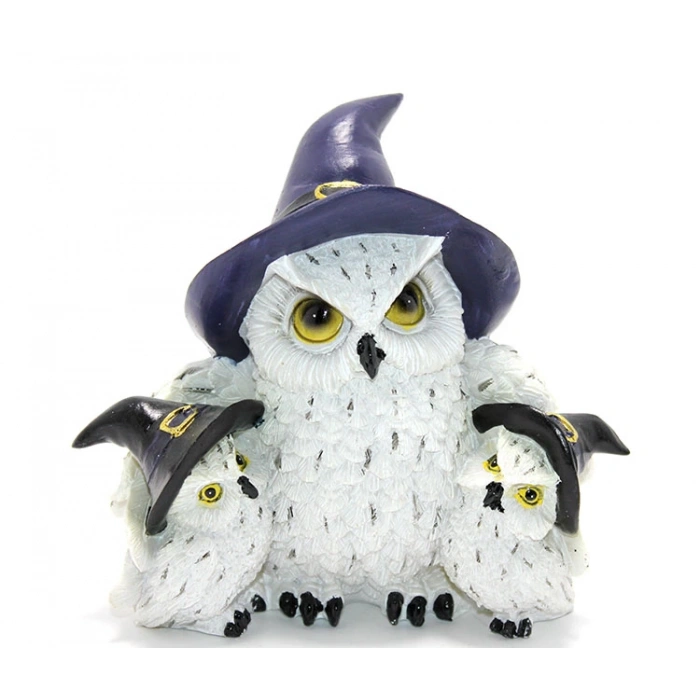 Polyester Owl Family Model 2