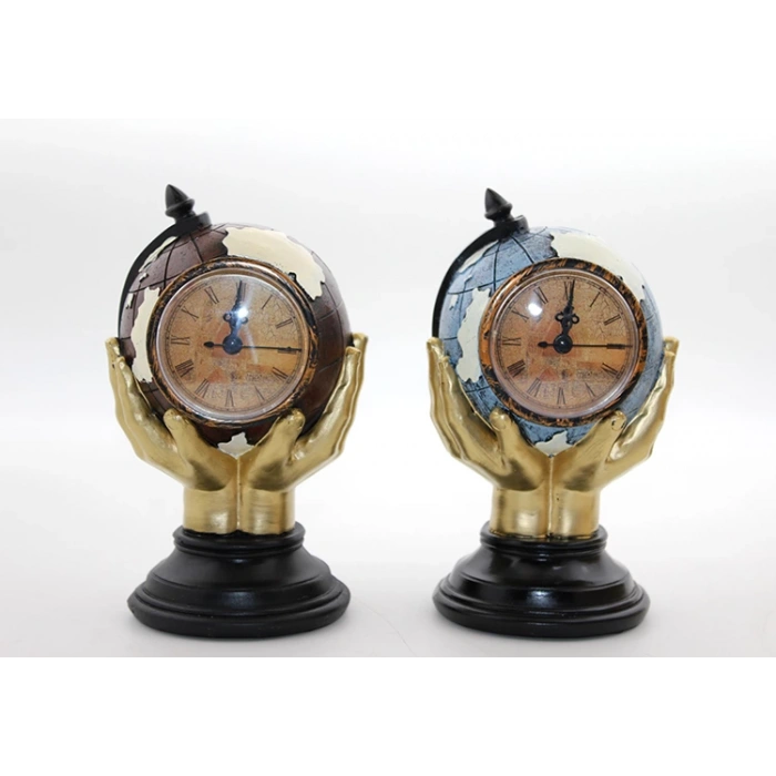 Polyester Globe Model 1 with Clock